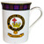Bone China Coffee Tea Mug MacDonald Clan Crest Gold Rim Scottish Made Bone China Coffee Tea Mug MacDonald Clan Crest Gold Rim Scottish Made