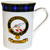 Bone China Coffee Tea Mug Mitchell Clan Crest Gold Rim Scottish Made