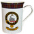 Bone China Coffee Tea Mug MacDonald Clan Ranald Clan Crest Gold Rim Scottish Made
