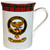 Bone China Coffee Tea Mug Munro Clan Crest Gold Rim Scottish Made