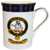 Bone China Coffee Tea Mug Sutherland Clan Crest Gold Rim Scottish Made