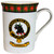 Bone China Coffee Tea Mug Turnbull Clan Crest Gold Rim Scottish Made