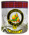 Grant Clan Crested Tartan Edging Heavy Based Whisky Glass
