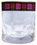 MacDonald Clan Crested Tartan Edging Heavy Based Whisky Glass