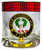 Ross Clan Crested Tartan Edging Heavy Based Whisky Glass