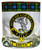 Smith Clan Crested Tartan Edging Heavy Based Whisky Glass
