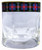 Sutherland Clan Crested Tartan Edging Heavy Based Whisky Glass