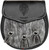 Clan Semi Dress Sporran Plain Leather Flap Scottish Clan Name Crest MacInally-Mathieson