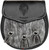 Clan Semi Dress Sporran Plain Leather Flap Scottish Clan Name Crest MacInally-Mathieson