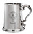 Family Crest Polished Pewter 1 Pint Tankard with Scroll handle MacKerchar-MacSorley