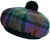 Tammy Hat Isle Of Skye Tartan Lambswool Tammy Hat Isle Of Skye Tartan Lambswool