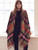 Ladies Shawl Cape Lambswool Ruby Tartan Made To Order