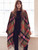 Ladies Shawl Cape Lambswool Thomson Hunting Brown Weathered Tartan Made To Order
