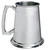 Pewter Tankard Handmade 1pt Double Lined Engravable Great Gift