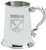 Pewter Tankard 1pt Ireland National Shield Irish Three Leaf Shamrock Engravable Great Gift