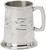 Mens Pewter Tankard with Celtic Knote Design 1/2 Pint Great Gift