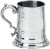 Pewter Tankard Traditional Flared Base Worcester Polished Finish Half Pint Great Gift