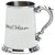 Wedding Gift Pewter Tankard Embossed "Best Man" Ornate Handle Engravable Great Gift