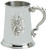 Pewter Tankard Handmade Fishing Gift Angler Ornate Handle Great Gift