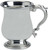 1 Pint Pewter Tankard Scottish Broad Rimmed Shape Ornate Handle Great Gift