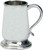 Pewter Tankard Tulip Shape Jacobean Polished Finish 1pt Ideal For Company Logo Great Gift