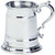 Pewter Tankard Old London Ornate Half Pint Engravable Polished Finish Great Gift