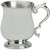 Pewter Tankard Handmade Celtic Wire Style Polished Finish Half pt Georgian Great Gift