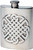 6oz Pewter Hip Flask With Embossed Celtic Knot Design Kidney Flask Great Gift