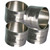 Set 4x Pewter Napkin Ring Serviette Grooved with Feature Touch Marks
