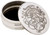 Trinket Box Pewter Round with Entwined Scottish Celtic Dragon on Lid 50mm
