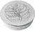 Trinket Box Pewter Round with Classic Scottish Thistle Design on Lid 50mm