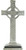 Crucifix Cross Scottish Celtic Iona Fine Pewter Free-standing 177mm Ideal Gift