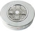 Trinket Box Pewter Round with Circular Insert Lid Featuring Iona Cross 50mm