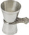 Pewter Double Bar Spirit Measure Jigger 50 and 25ml Celtic Design Handle Great Gift