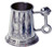 Christening Gift Children's Tankard Pewter Cup Engraved Baby Picture and Rattle