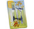 Children's Christening 3 Pce Cutlery Set Fawn Bambi Design Knife Fork Spoon