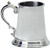 Child's Christening 1/4 Pint Tankard with Embossed Train Engraveable Ideal Gift