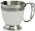 Ideal Christening Pewter Tankard Cup With Christening Cup Band Keepsake Celtic