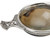 Ornate Horn Quiach with Pewter Handle and Trim in Celtic Design 2" Bowl Cup Ideal Gift