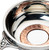3" Quaich with Scottish Celtic Design Copper Ring Insert Celtic Handles Ideal Gift
