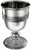 Pewter Celtic Banded Scottish Wine Medieval Knights Goblet 5"