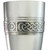 Pewter Celtic Banded Champagne Flute and Wine Goblet 6" Ideal Wedding Gift