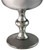 Stemmed Goblet Pewter Tulip Georgian Shape Medieval Wine Glass 5" Ideal Gift