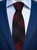 Mens All Wool Tie Woven Scotland - Brown Modern Tartan Mens All Wool Tie Woven Scotland - Brown Modern Tartan