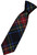 Mens All Wool Tie Woven Scotland - Stewart Black Modern Tartan