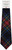Mens All Wool Tie Woven Scotland - Stewart Black Modern Tartan