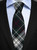 Mens All Wool Tie Woven Scotland - MacKenzie Dress Modern Tartan