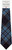 Mens All Wool Tie Woven Scotland - Royal Canadian Air Force Modern Tartan