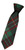 Boys Pure Wool Tie Woven Scotland - Scott Brown Ancient Tartan