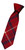 Boys Pure Wool Tie Woven Scotland - Rose Modern Tartan